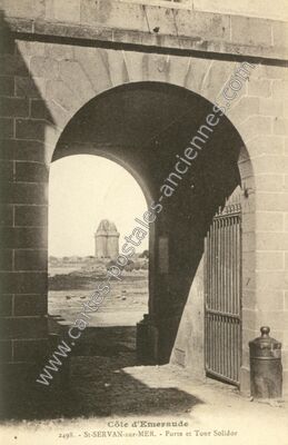 Carte postale ancienne St Servan sur Mer — Saint-Malo (Ille-et-Vilaine)