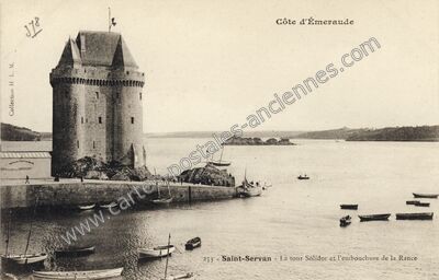 Carte postale ancienne St Servan — Saint-Malo (Ille-et-Vilaine)