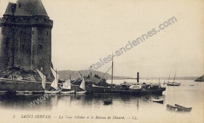 Carte postale ancienne St Servan — Saint-Malo (Ille-et-Vilaine)