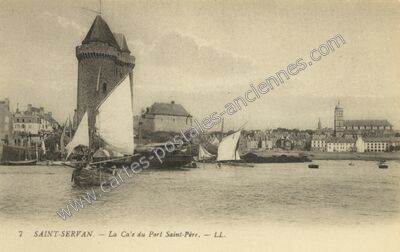 Carte postale ancienne St Servan — Saint-Malo (Ille-et-Vilaine)