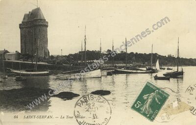 Carte postale ancienne St Servan — Saint-Malo (Ille-et-Vilaine)
