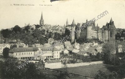 Carte postale ancienne Vue Générale — Vitré (Ille-et-Vilaine)