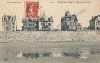 Carte postale ancienne Parame Plage — Saint-Malo (Ille-et-Vilaine)