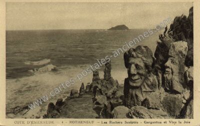 Carte postale ancienne Rotheneuf — Saint-Malo (Ille-et-Vilaine)
