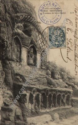 Carte postale ancienne Rotheneuf — Saint-Malo (Ille-et-Vilaine)