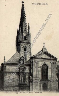 Carte postale ancienne Côte d'Emeraude — Saint-Malo (Ille-et-Vilaine)