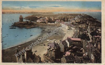 Carte postale ancienne St Servan sur Mer — Saint-Malo (Ille-et-Vilaine)