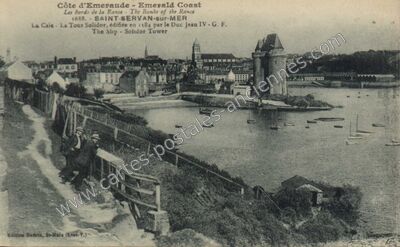 Carte postale ancienne St Servan sur Mer — Saint-Malo (Ille-et-Vilaine)