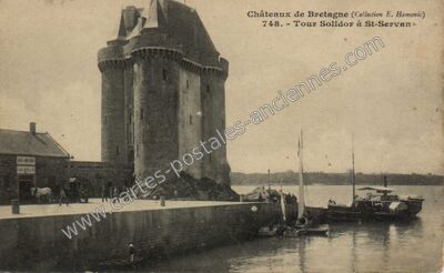 Carte postale ancienne St Servan — Saint-Malo (Ille-et-Vilaine)