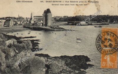 Carte postale ancienne St Servan — Saint-Malo (Ille-et-Vilaine)