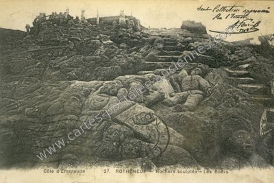 Carte postale ancienne Rotheneuf — Saint-Malo (Ille-et-Vilaine)