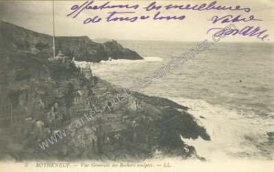 Carte postale ancienne Rotheneuf — Saint-Malo (Ille-et-Vilaine)