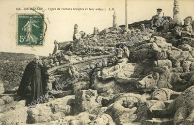 Carte postale ancienne Rotheneuf — Saint-Malo (Ille-et-Vilaine)