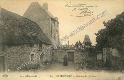 Carte postale ancienne Rotheneuf — Saint-Malo (Ille-et-Vilaine)