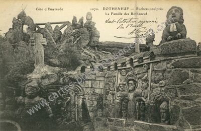Carte postale ancienne Rotheneuf — Saint-Malo (Ille-et-Vilaine)