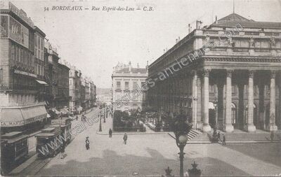 Carte postale ancienne Bordeaux — Non Localisée (Gironde)