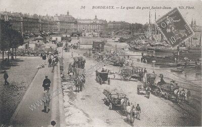 Carte postale ancienne Bordeaux — Non Localisée (Gironde)