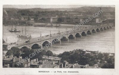 Carte postale ancienne Bordeaux — Non Localisée (Gironde)