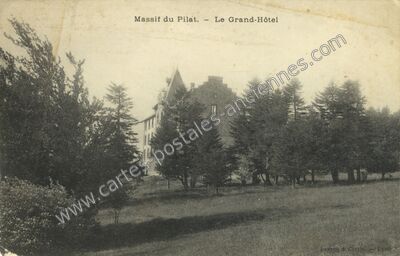 Carte postale ancienne Massif du Pilat — Non Localisée (Gironde)