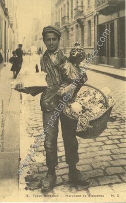 Carte postale ancienne Types Bordelais — Non Localisée (Gironde)