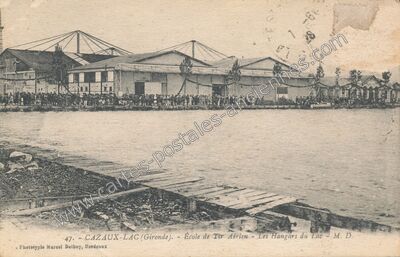 Carte postale ancienne Cazaux Lac — La Teste-de-Buch (Gironde)