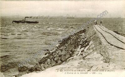 Carte postale ancienne Pointe de Grave — Le Verdon-sur-Mer (Gironde)