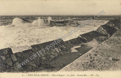 Carte postale ancienne Pointe de Grave — Le Verdon-sur-Mer (Gironde)