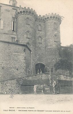 Carte postale ancienne Bazas — Bazas (Gironde)