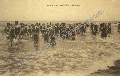 Carte postale ancienne Lacanau Ocean — Lacanau (Gironde)