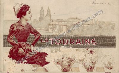 Carte postale ancienne La Touraine — Non Localisée (Indre-et-Loire)