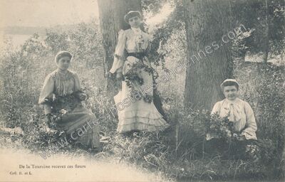 Carte postale ancienne Touraine — Non Localisée (Indre-et-Loire)