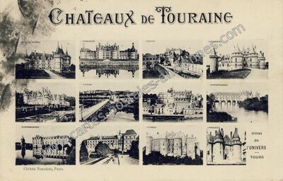 Carte postale ancienne Tourraine — Non Localisée (Indre-et-Loire)