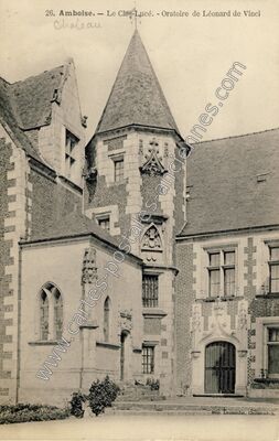 Carte postale ancienne Amboise ch — Amboise (Indre-et-Loire)