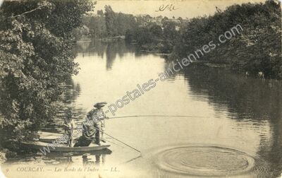 Carte postale ancienne Courçay