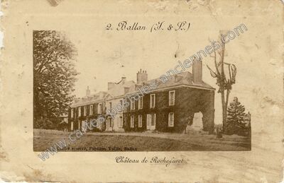 Carte postale ancienne Ballan — Ballan-Miré (Indre-et-Loire)
