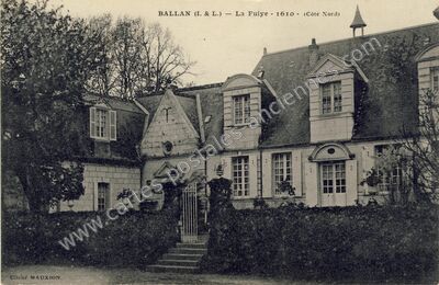 Carte postale ancienne Ballan — Ballan-Miré (Indre-et-Loire)