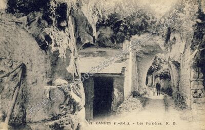 Carte postale ancienne Candes — Candes-Saint-Martin (Indre-et-Loire)
