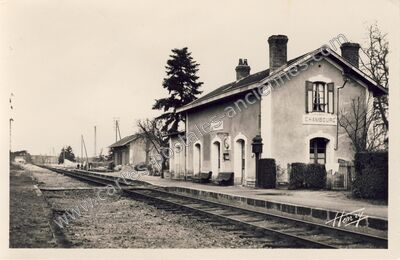 Carte postale ancienne Chambourg — Chambourg-sur-Indre (Indre-et-Loire)