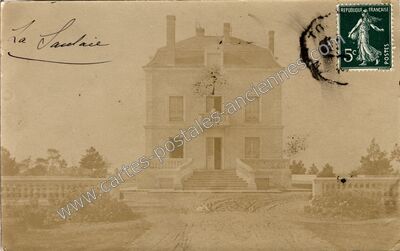 Carte postale ancienne La Saulaie — Chédigny (Indre-et-Loire)