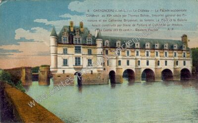 Carte postale ancienne Chateau de Chenonceaux — Chenonceaux (Indre-et-Loire)