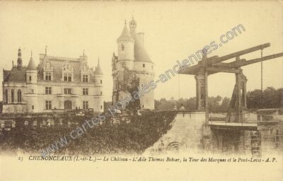 Carte postale ancienne Chateau de Chenonceaux — Chenonceaux (Indre-et-Loire)