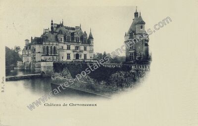 Carte postale ancienne Chateau de Chenonceaux — Chenonceaux (Indre-et-Loire)