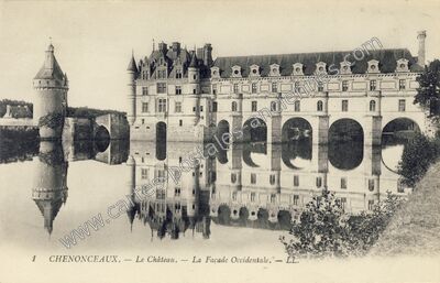 Carte postale ancienne Chateau de Chenonceaux — Chenonceaux (Indre-et-Loire)