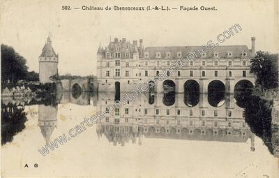 Carte postale ancienne Chenonceaux Ch — Chenonceaux (Indre-et-Loire)