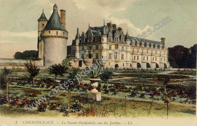 Carte postale ancienne Chenonceaux ch — Chenonceaux (Indre-et-Loire)