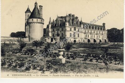 Carte postale ancienne Chenonceaux ch — Chenonceaux (Indre-et-Loire)