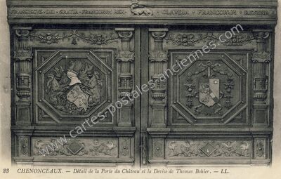 Carte postale ancienne Chenonceaux ch — Chenonceaux (Indre-et-Loire)