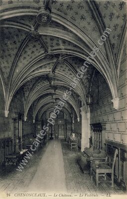 Carte postale ancienne Chenonceaux ch — Chenonceaux (Indre-et-Loire)
