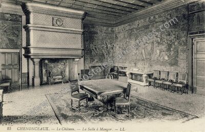 Carte postale ancienne Chenonceaux ch — Chenonceaux (Indre-et-Loire)