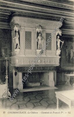Carte postale ancienne Chenonceaux ch — Chenonceaux (Indre-et-Loire)